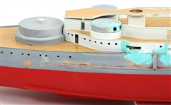 CUSTOM BUILT BATTLESHIP USS OREGON SHIP MODEL, PARTS & PLANS