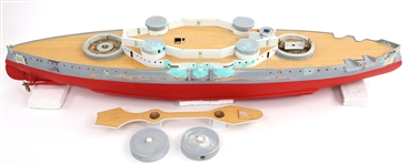CUSTOM BUILT BATTLESHIP USS OREGON SHIP MODEL, PARTS & PLANS
