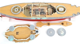 CUSTOM BUILT BATTLESHIP USS OREGON SHIP MODEL, PARTS & PLANS