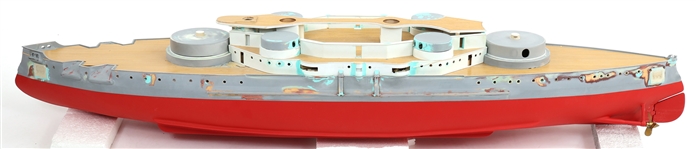 CUSTOM BUILT BATTLESHIP USS OREGON SHIP MODEL, PARTS & PLANS