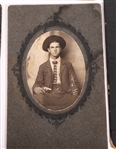 EARLY 20TH C. CABINET CARDS - GROUP & SINGLE PORTRAITS