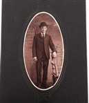 EARLY 20TH C. CABINET CARDS - GROUP & SINGLE PORTRAITS