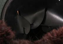 CONTEMPORARY MARCHING BAND RABBIT FUR BUSBY HAT