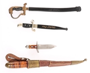 NOVELTY MINIATURE KNIVES & SWORD 