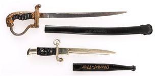 NOVELTY MINIATURE KNIVES & SWORD 