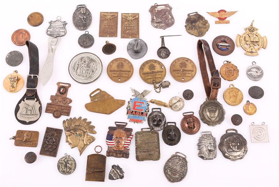 US SOUVENIR PROMOTIONAL MEDALS, TOKENS, & MORE