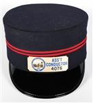 RAILWAY CONDUCTOR HATS - LOT OF 3