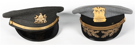 US POLICE CHIEF & DEPUTY CHIEF DRESS HATS