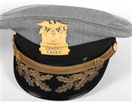 US POLICE CHIEF & DEPUTY CHIEF DRESS HATS
