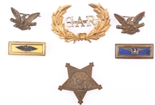 GRAND ARMY OF THE REPUBLIC INSIGNIA & BADGES