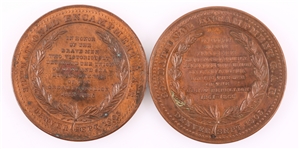 1905 GRAND ARMY OF THE REPUBLIC PIKES PEAK MEDALLIONS