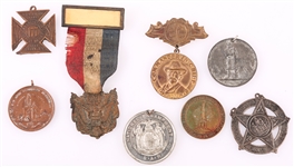 GRAND ARMY OF THE REPUBLIC BADGES & MEDAL PENDANTS
