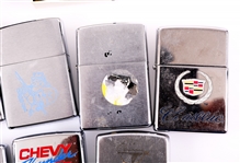 ZIPPO LIGHTERS - LOT OF 13