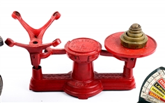 20TH C. SCALES - BROWER, HOWE & MORE