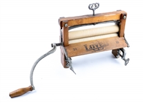 LATE 19TH/EARLY 20TH C. HAND-CRANK CLOTHES WRINGERS
