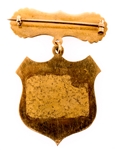 INDEPENDENT ORDER OF ODD FELLOWS 14K GOLD MEDAL BADGE