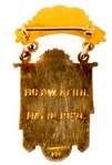 INDEPENDENT ORDER OF ODD FELLOWS 14K GOLD MEDAL BADGE