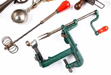 LATE 19TH & EARLY 20TH C. KITCHEN HAND TOOLS 