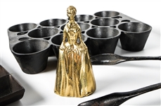 20TH C. METAL & WOODEN KITCHEN TOOLS