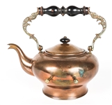 20TH C. ALUMINUM & COPPER KETTLES 