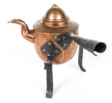 20TH C. ALUMINUM & COPPER KETTLES 