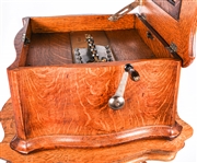 REGINA MUSIC BOX PLAYER WITH MATCHING TABLE STAND