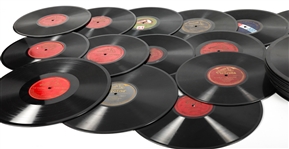 EARLY 20TH C. VICTOR 10 & 12 78 RPM DISC RECORDS 