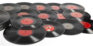 EARLY 20TH C. VICTOR 10 & 12 78 RPM DISC RECORDS 