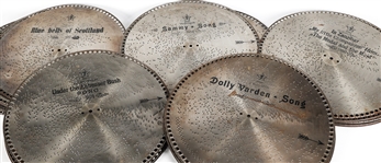 19TH & 20TH C. MUSIC BOX 15.5  DISCS