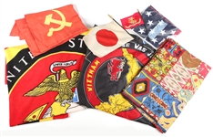 US MILITARY, WORLD FLAGS & BLANKETS 