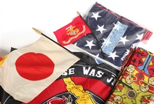 US MILITARY, WORLD FLAGS & BLANKETS 