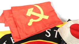 US MILITARY, WORLD FLAGS & BLANKETS 
