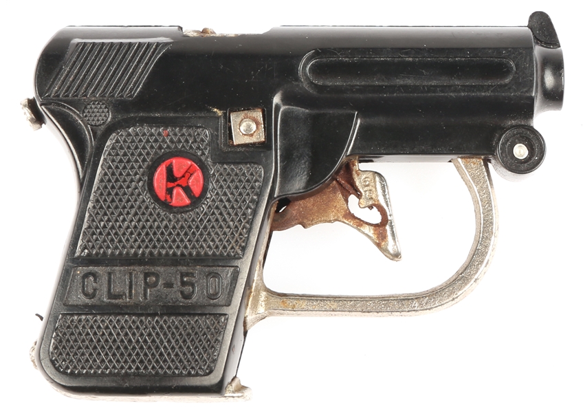 1940s KILGORE CLIP 50 BAKELITE CAP GUN