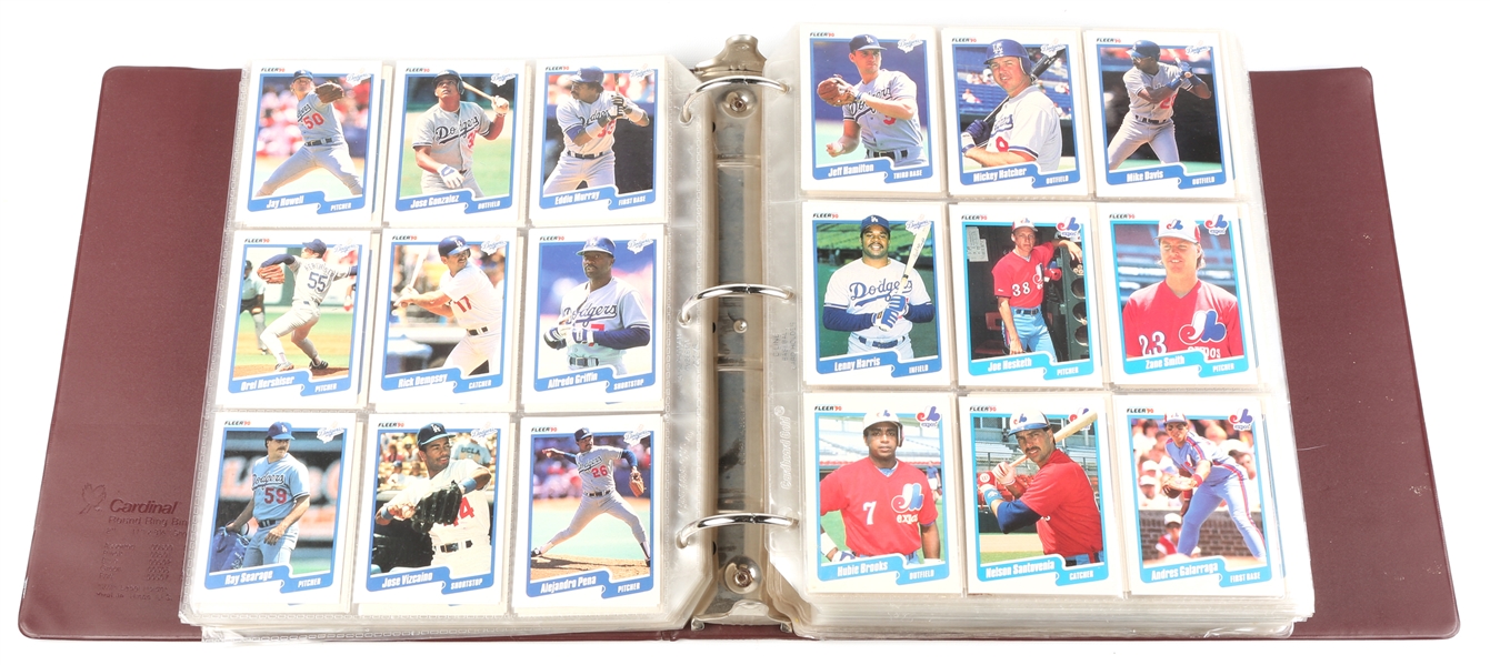 1990s FLEER BASEBALL CARDS 500+