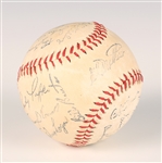 1954 MILWAUKEE BRAVES SIGNED BASEBALL