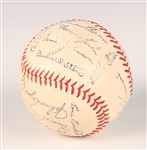 1954 MILWAUKEE BRAVES SIGNED BASEBALL