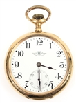 EARLY 20TH C. BALL RAILROAD GOLD FILLED POCKET WATCH