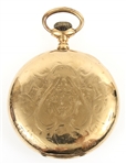 EARLY 20TH C. BALL RAILROAD GOLD FILLED POCKET WATCH