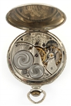 EARLY 20TH C. ELGIN WHITE GOLD FILLED CASE POCKET WATCH