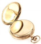 20TH C. ELGIN GOLD FILLED HUNTER CASE POCKET WATCH