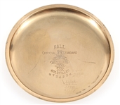 EARLY 20TH C. BALL RAILROAD GOLD FILLED POCKET WATCH