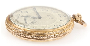 EARLY 20TH C. ELGIN GOLD FILLED CASE POCKET WATCH