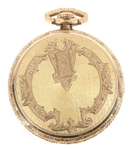 EARLY 20TH C. ELGIN GOLD FILLED CASE POCKET WATCH