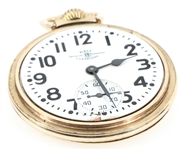 20TH C. BALL WATCH CO RAILROAD GOLD FILLED POCKET WATCH