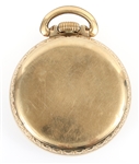 20TH C. ELGIN GOLD FILLED CASE POCKET WATCH