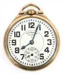 20TH C. ELGIN B.W. RAYMOND GOLD FILLED POCKET WATCH