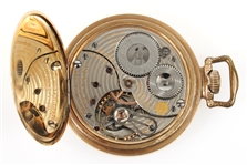 EARLY 20TH C. BALL RAILROAD GOLD FILLED POCKET WATCH
