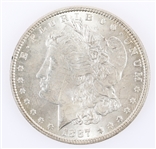 1887-P US MORGAN SILVER DOLLAR COIN
