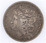 1878 US MORGAN SILVER DOLLAR COIN - 7TF R.1879