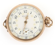 20TH C. LADIES ELGIN GOLD FILLED CASE POCKET WATCH